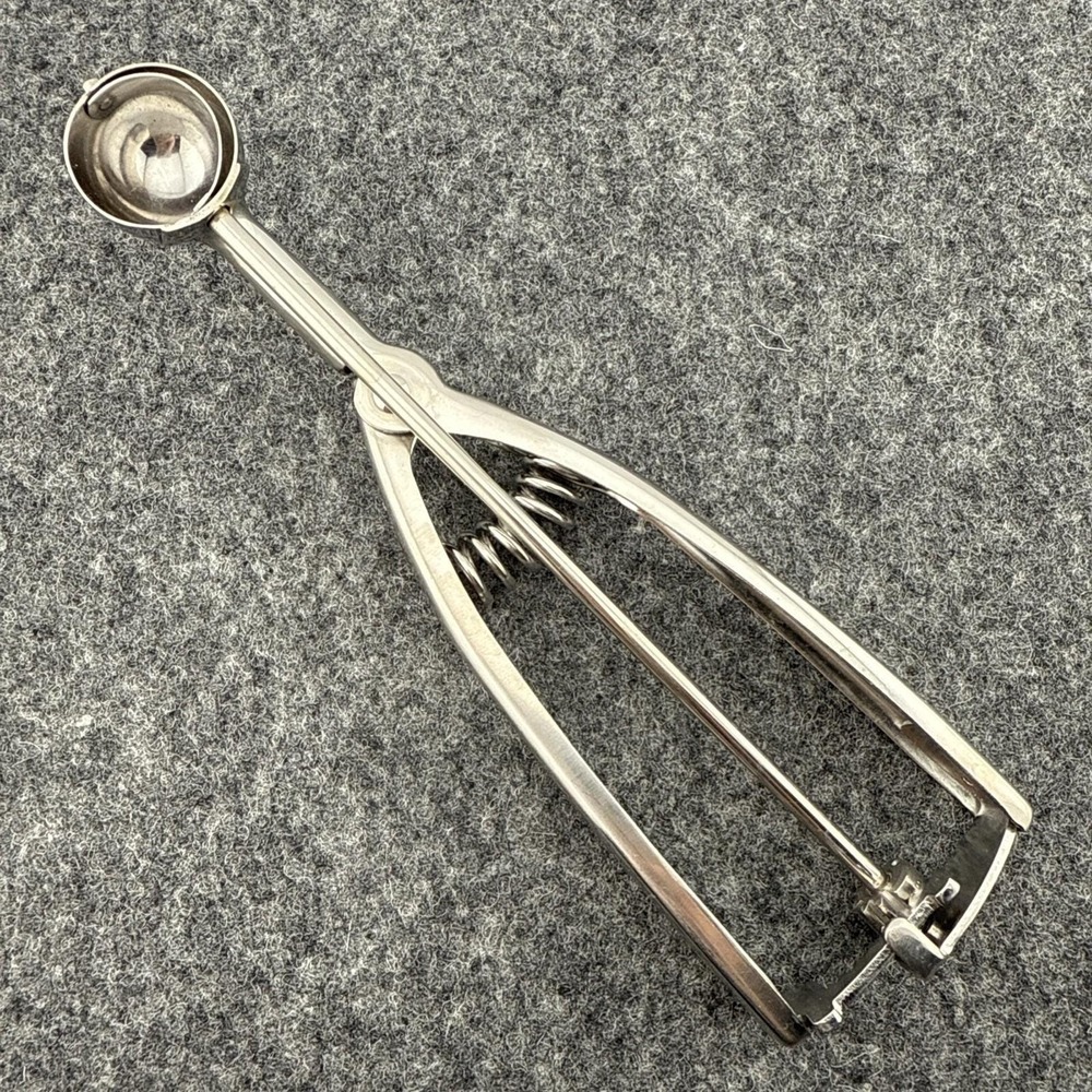 Vintage Inox Edelstahl Cookie Dough Melon Baller 1" Scoop‎ Norpro Stainless